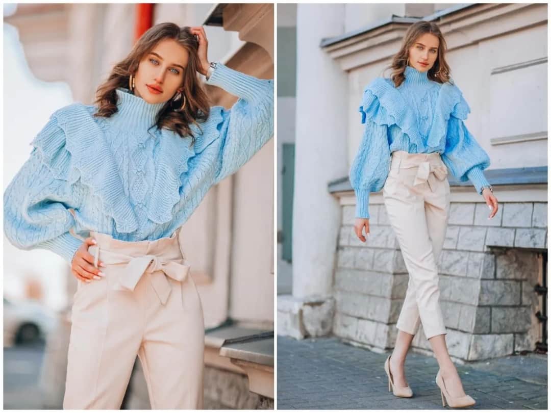 Jak dobrać bluzkę do szarej spódnicy? Stylistka radzi!